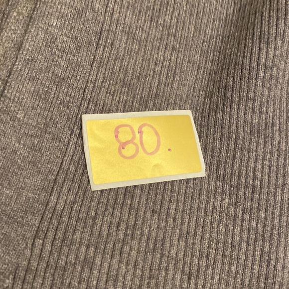 Quince Eco-Knit Split Front Sweater Vest Gray . Size S - Picture 10 of 10